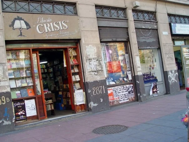 librería crisis